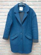 Lange Wollen Jas America Today, Blauw, Ophalen of Verzenden, Zo goed als nieuw, Maat 36 (S)