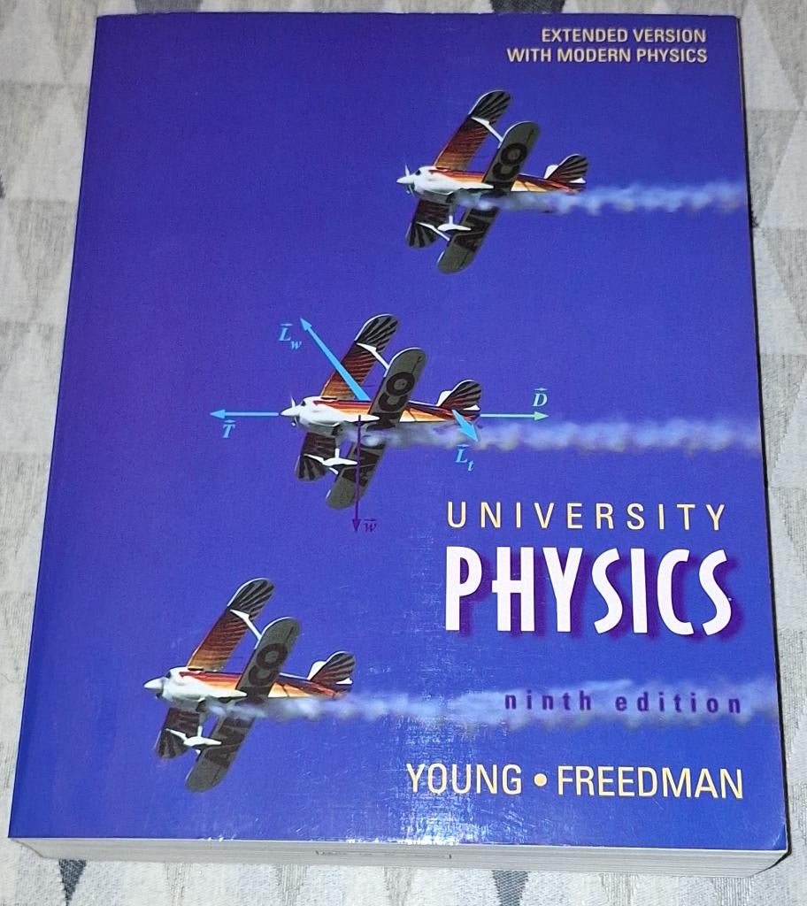 University Physics 9th Ed - Young-Friedman, Bêta, Enlèvement ou Envoi, Enseignement supérieur, Young & Freedman