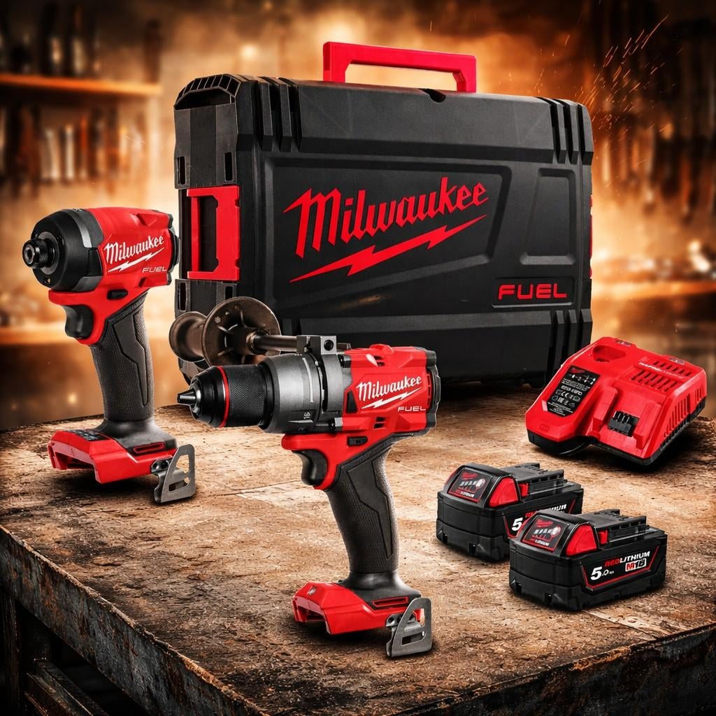 Milwaukee pack visseuse perceuse, Ophalen, Boormachine