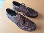 Schoen heren bruin leer, mocassin met veter 42, artigiana, Vêtements | Hommes, Chaussures, Enlèvement ou Envoi, Chaussures à lacets