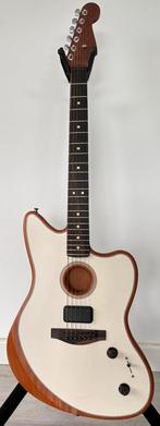 Fender Acoustasonic Jazzmaster Arctic White USA, Muziek en Instrumenten, Ophalen, Zo goed als nieuw, Fender