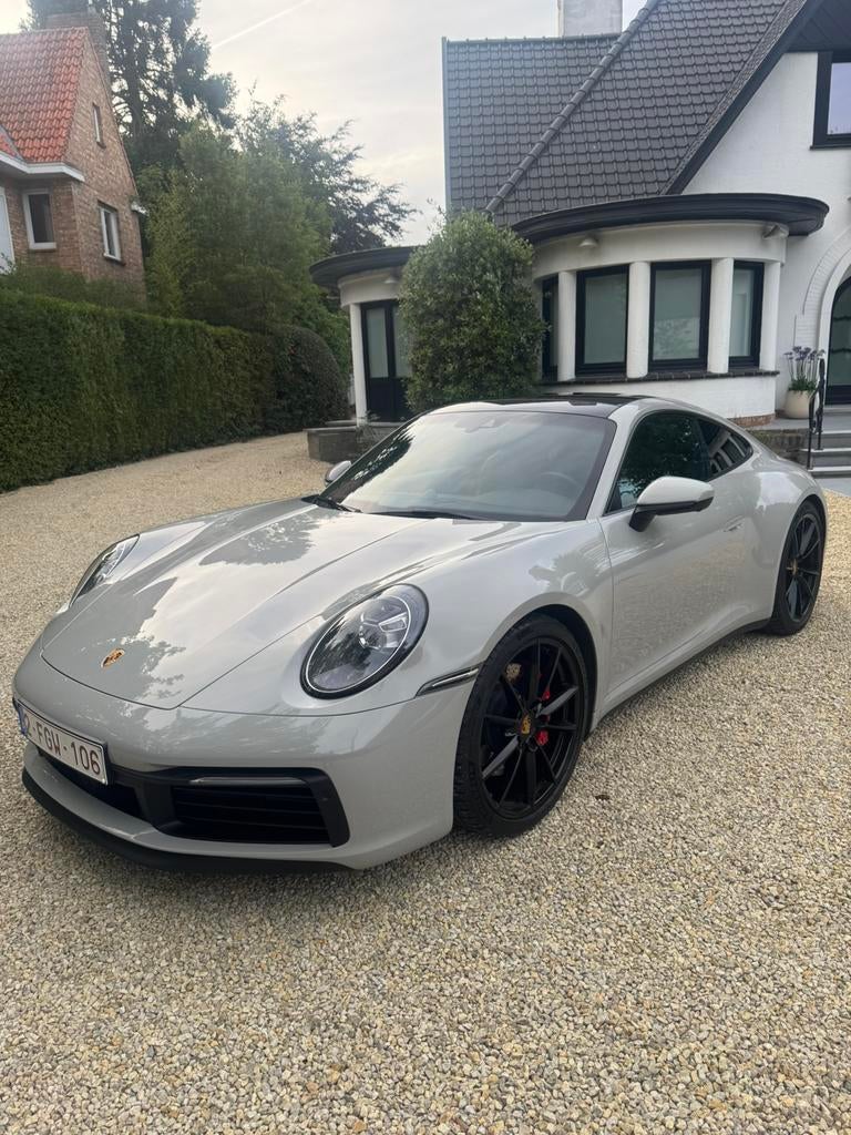 Porsche 992 Carrera 4s, Auto's, Porsche, Particulier, Sportstoelen, Elektrisch, Zwart, Alcantara, Ophalen