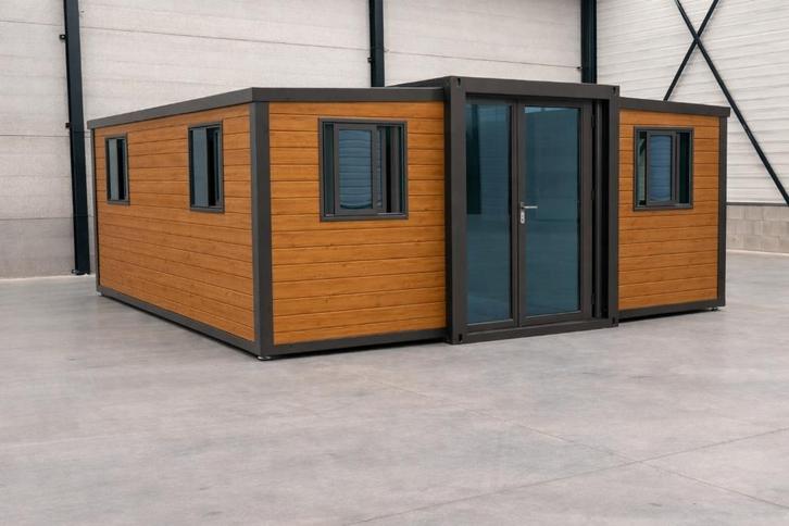 Tiny House 35m2 Jongeren Mantelzorg, Vakantiewoning, 2e Huis, Tuin en Terras, Tuinhuizen, Nieuw, Tuinhuis, Metaal, 500 cm of meer