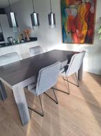 Tafel met stoelen, Ophalen, 200 cm of meer, 50 tot 100 cm, Zo goed als nieuw