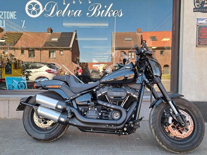 harley FXFBS Fatbob - 2022- 6382 km, Motoren, Motoren | Harley-Davidson, Bedrijf, Toermotor, meer dan 35 kW, 2 cilinders, Ophalen