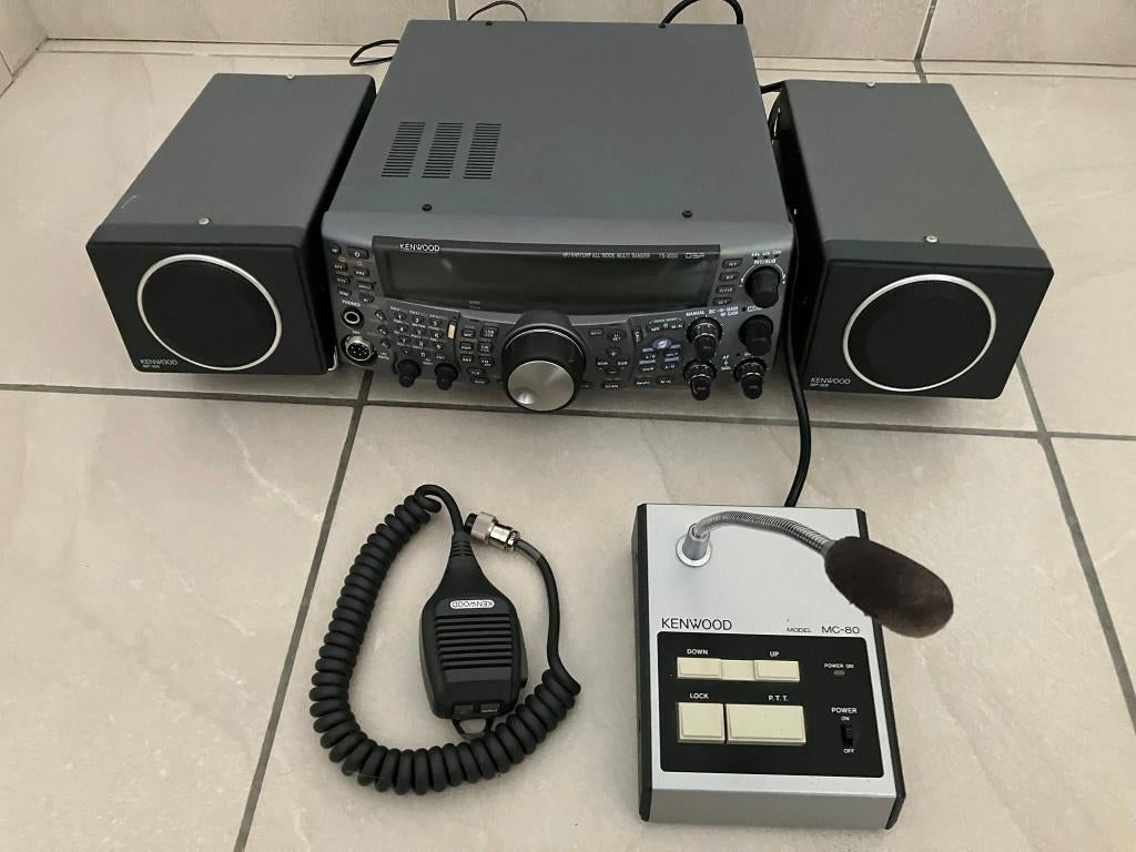 Kenwood TS 2000 + Accesoires, Télécoms, Émetteurs & Récepteurs, Enlèvement, Comme neuf, Émetteur et Récepteur