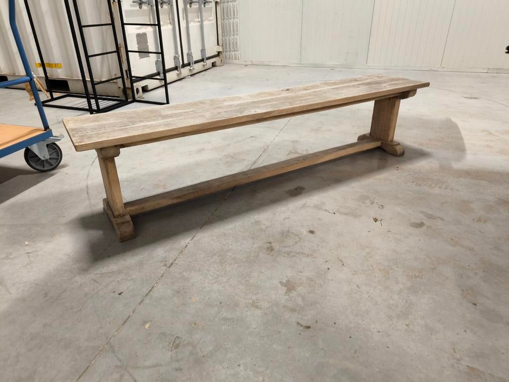 Mooie houten zitbank, Ophalen