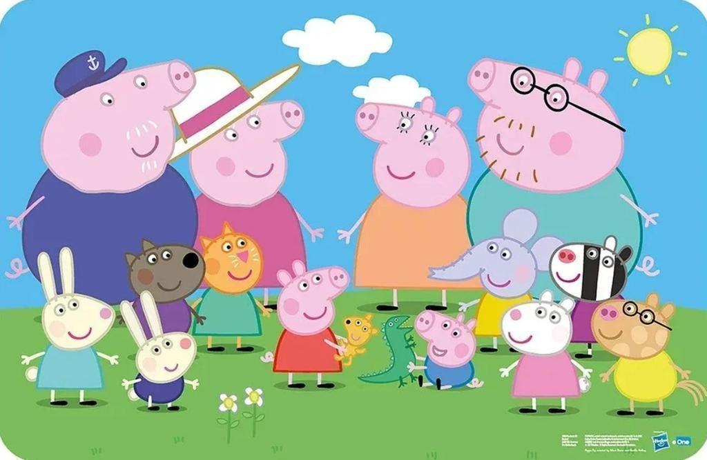 Peppa Pig Placemat - George en Peppa - Diverse Uitvoeringen, Ophalen of Verzenden, Nieuw