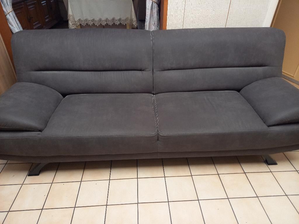 Zetel, Huis en Inrichting, Zetels | Zetels, Ophalen, Overige materialen, Minder dan 75 cm, Driepersoons