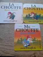 3 bierviltjes la chouffe recto-verso, Ophalen of Verzenden