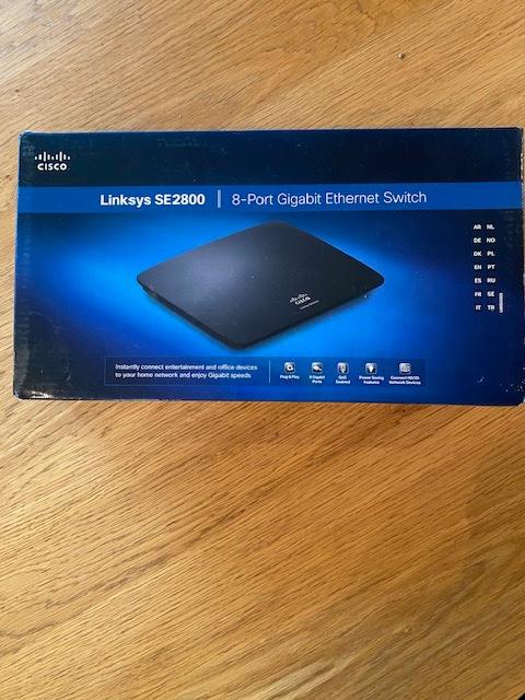 Cisco Linksys SE2800, Ophalen, Zo goed als nieuw