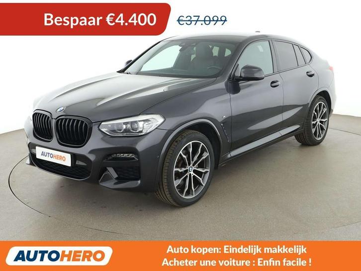 BMW X4 xDrive 20i M Sport (année de construction 2019), Autos, BMW, Achat, X4, 4x4, ABS, Caméra de recul, Airbags, Air conditionné