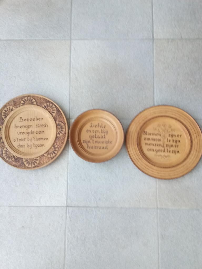 houten borden spreuken, Maison & Meubles, Accessoires pour la Maison | Tableaux à écrire & Proverbes, Enlèvement, Comme neuf