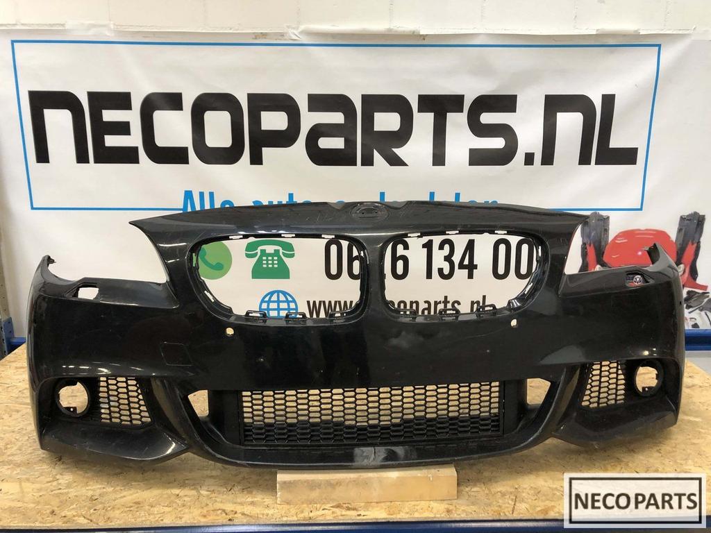 BMW 5 serie f10 f11 m-pakket voorbumper pdc kls, -, Voor, -, Bumper