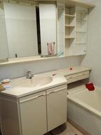 meuble salle de bain suspendu complet, Maison & Meubles, Enlèvement, Utilisé, Meuble lavabo