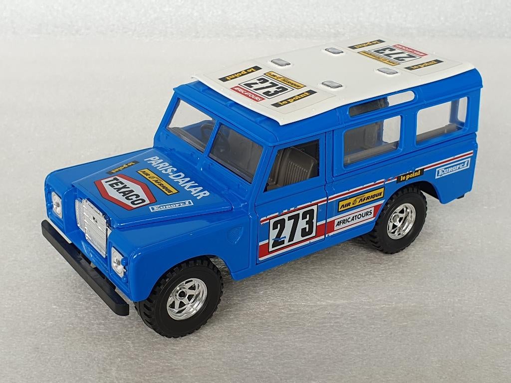 Burago: Land Rover Paris-Dakar (1/24), Ophalen of Verzenden, Gebruikt, Auto, Burago