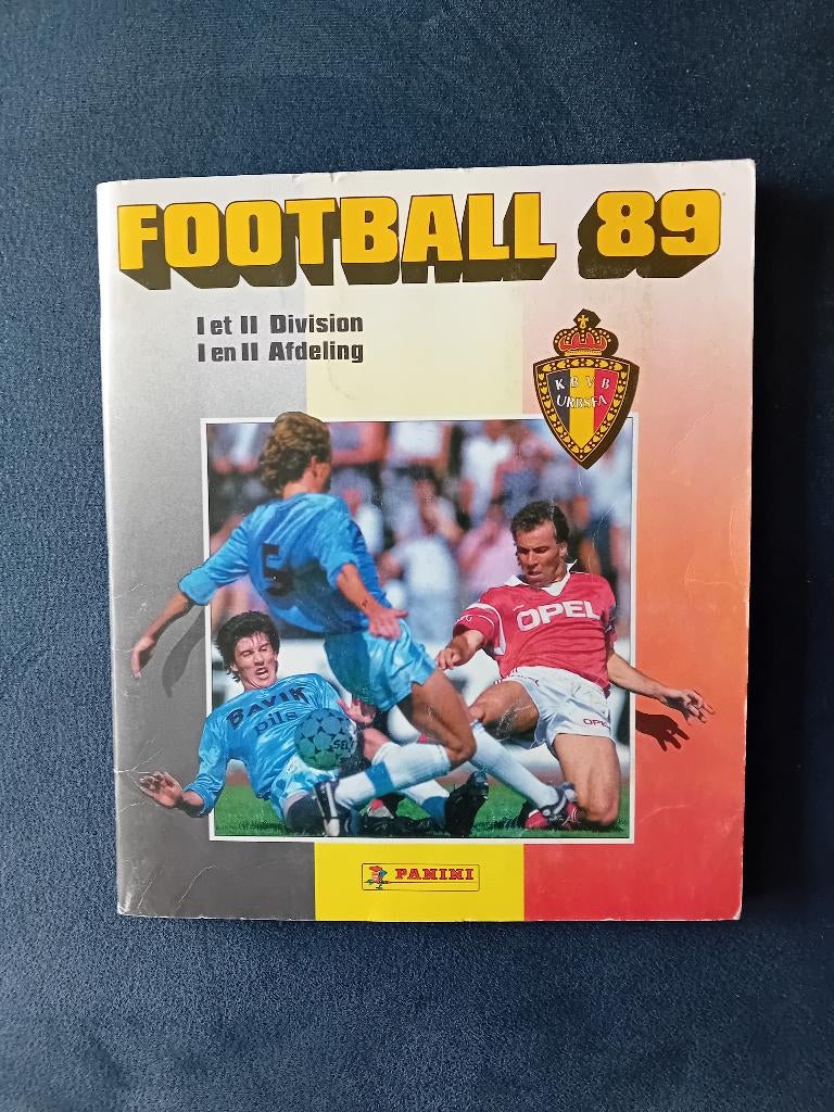 panini stickerboek Football 89, Hobby & Loisirs créatifs, Autocollants & Images, Comme neuf, Image, Enlèvement ou Envoi