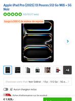 IPAD PRO M5 13 INCH  512 GB WIFI+ CELLULAR nooit geopend, Informatique & Logiciels, Apple iPad Tablettes, Neuf, 13 pouces ou plus