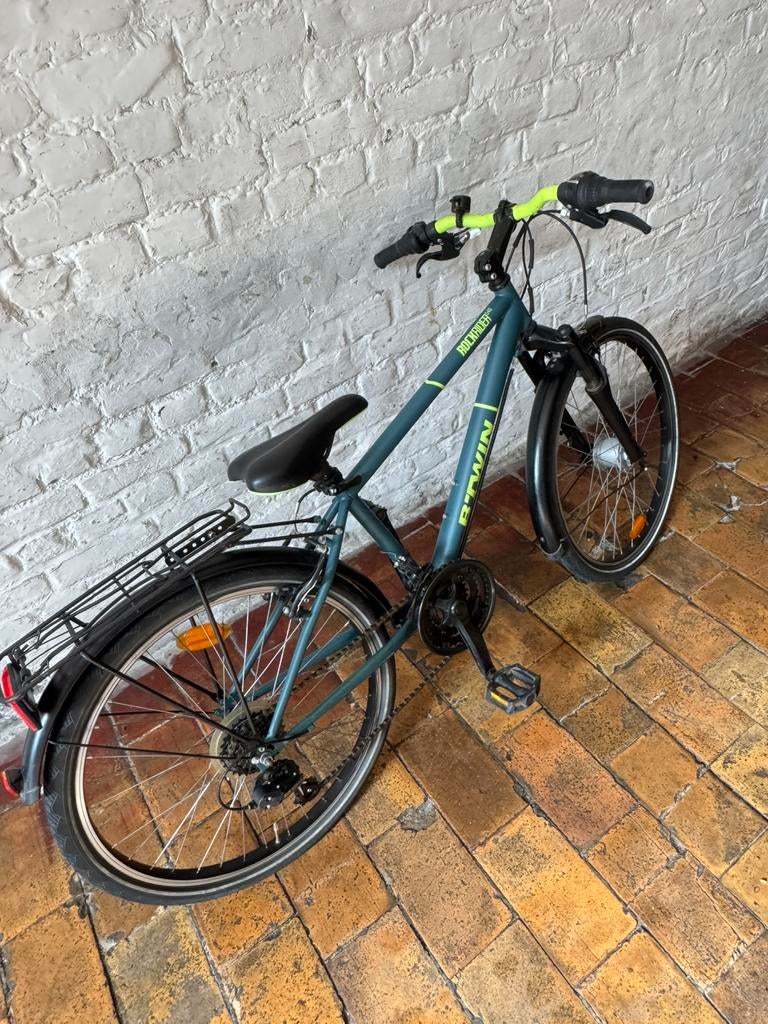 VTT BTWIN ROCKRIDER 24 pouces 6 vitesses., Vélos & Vélomoteurs, Autres marques, Comme neuf, Enlèvement, Moins de 45 cm