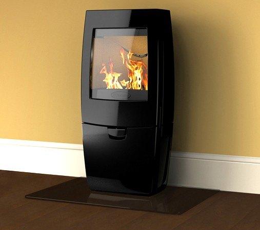 Offre spéciale nouveau Dovre Sense 200 en émail noir, Maison & Meubles, Poêles, Neuf, Enlèvement ou Envoi, Bois, Autoportant