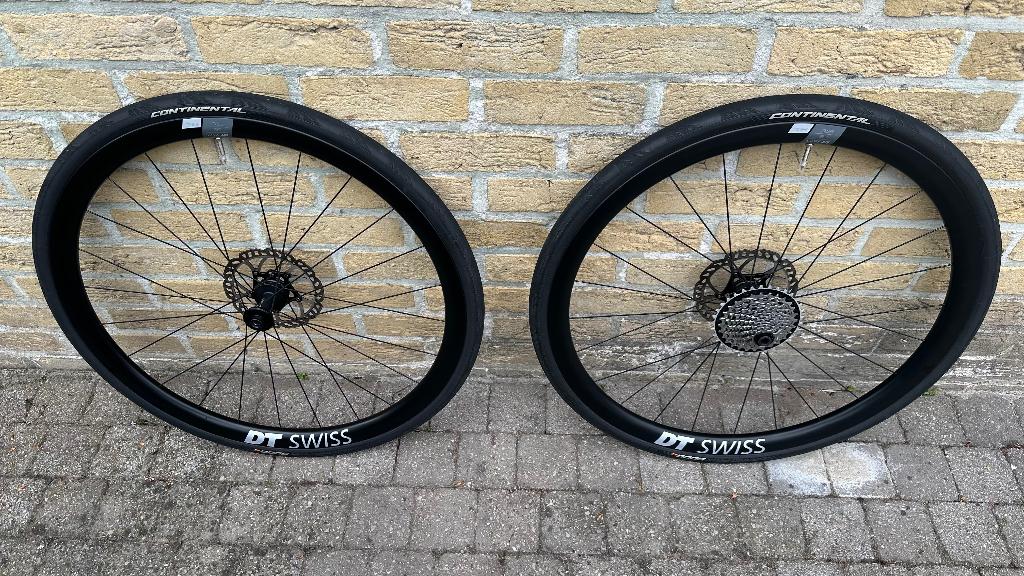 DT Swiss ERC 1400 Disc wielen 35, Fietsen en Brommers, Fietsonderdelen, Zo goed als nieuw, DT-Swiss, Racefiets, Ophalen