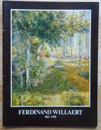 Ferdinand Willaert, monografie, 1980, Enlèvement ou Envoi, Comme neuf, Peinture et dessin