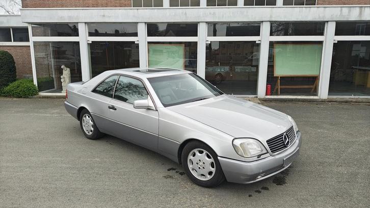 Mercedes CL500, Autos, Mercedes-Benz, Particulier, Classe S, Chauffage de stationnement, LPG, Coupé, 2 portes, Automatique, Argent ou Gris