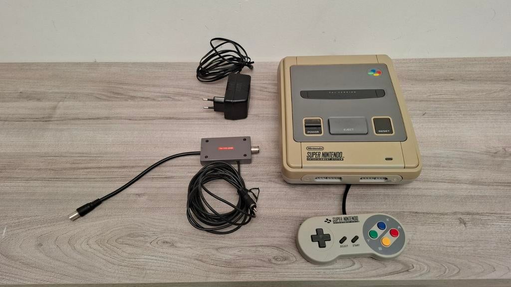 Super Nintendo in goede staat compleet met controller & game, Games en Spelcomputers, Spelcomputers | Nintendo Super NES, Ophalen of Verzenden