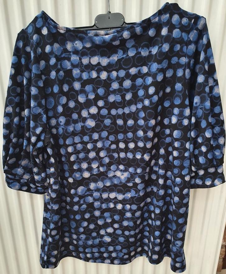 Blouse van H&M maat S, Kleding | Dames, Blouses en Tunieken, Gedragen, Maat 36 (S), Blauw, Ophalen of Verzenden