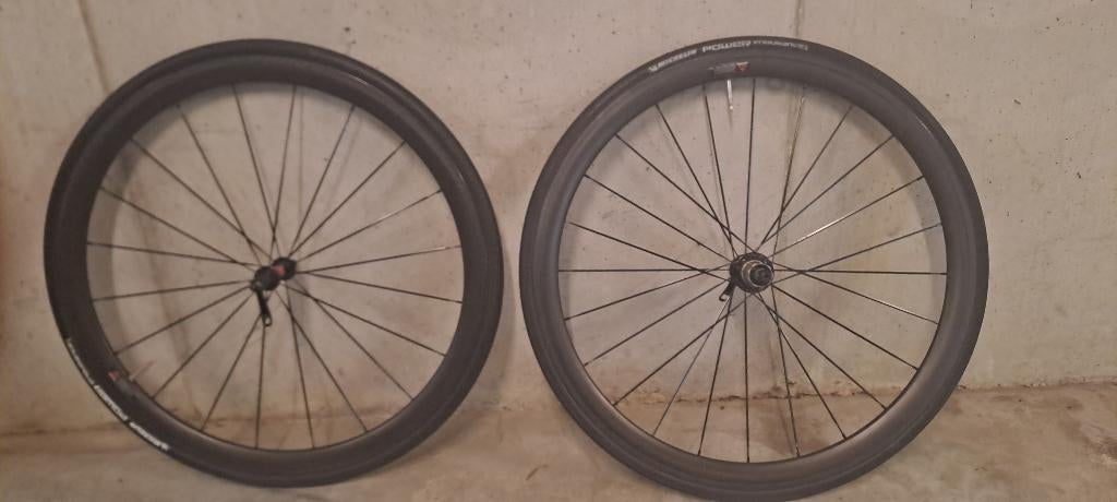 Carbon wielset velgrem, Enlèvement, Utilisé, Carbone, Racefiets