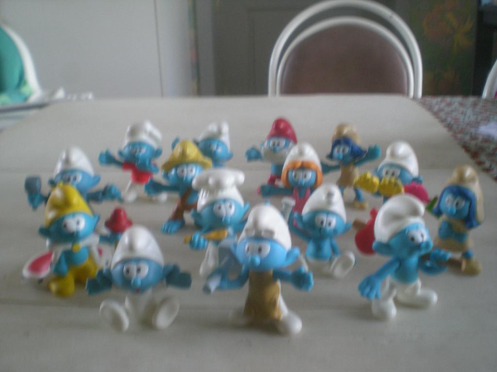set smurfen, Enlèvement ou Envoi, Comme neuf