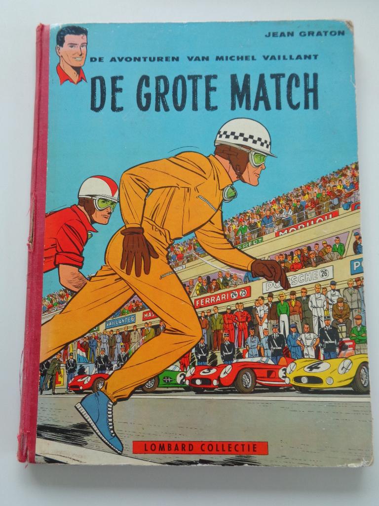 Michel Vaillant - De Grote Match - HC 1e dr. 1959, Livres, BD, Enlèvement ou Envoi