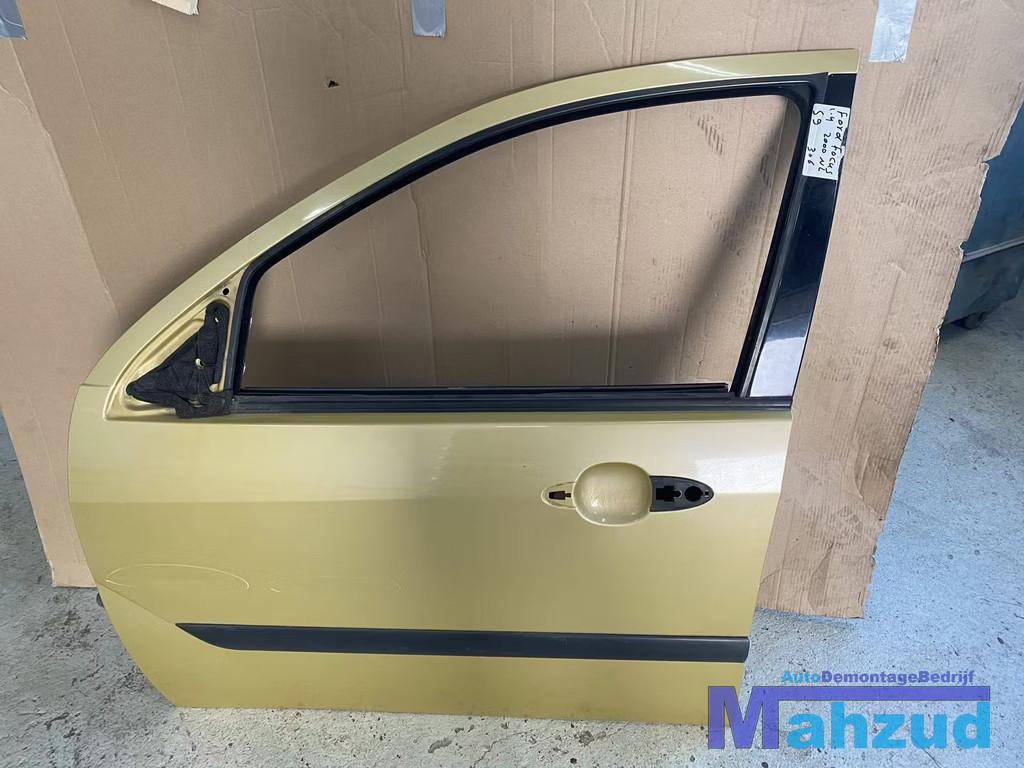 FORD FOCUS 1 Geel S9 Links voor deur portier 1998-2004, Auto-onderdelen, Gebruikt, Deur, Info@ford.com, Voor