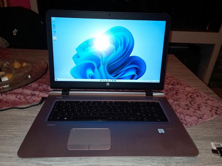 Hp probook 470 g3 17.3"   i7  16gb+ssd120+1tb+ r7 m340.win11, Computers en Software, Windows Laptops, Zo goed als nieuw, 17 inch of meer