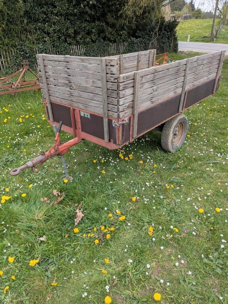 Remorque Micro-Tracteur, Quad, SSV,..., Articles professionnels, Machines & Construction | Jardin, Parc & Sylviculture, Enlèvement