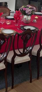 Chaises style anglais, Enlèvement, Comme neuf, Tissus, Anglai