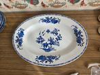 Plat oval Boch Frères La Louviere Grand Bouquet, Ophalen
