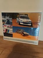 Ingelijste poster Peugeot 1989 Rally, Enlèvement ou Envoi