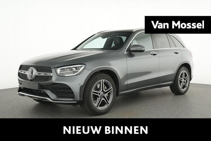 Mercedes-Benz GLC 200 SUV AMG line + LEDER + PANO + CARPLAY, Auto's, Mercedes-Benz, Bedrijf, Te koop, GLC, 4x4, ABS, Achteruitrijcamera