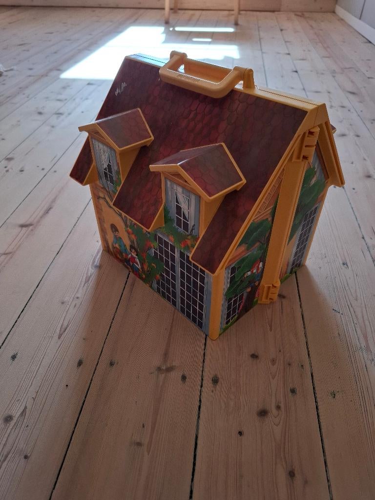 Playmobil inklapbaar huis, Ophalen, Gebruikt