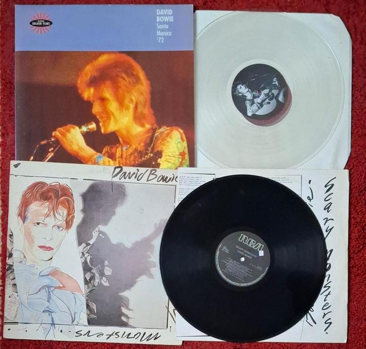 DAVID BOWIE VINYLS LP 33 toeren, Cd's en Dvd's, Vinyl | Rock, Gebruikt, Poprock, Ophalen