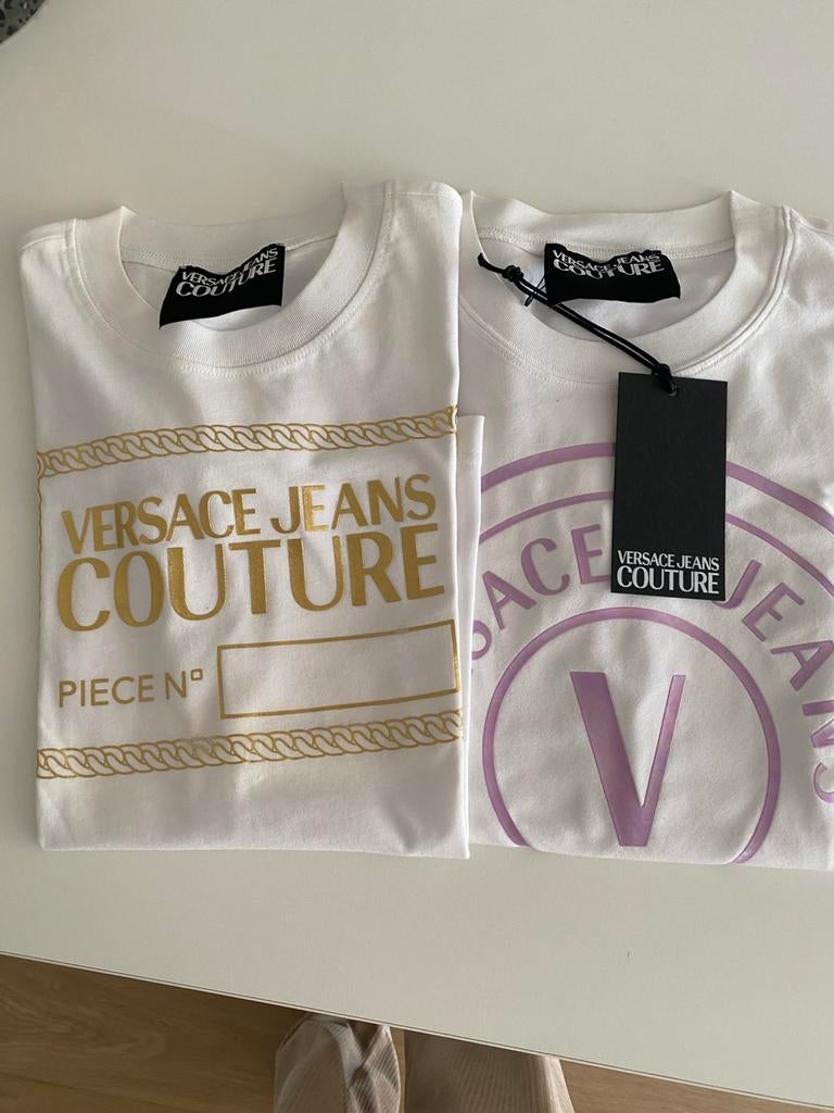 2 nieuwe T-hirts van het merk Versace, Ophalen of Verzenden, Nieuw, Korte mouw