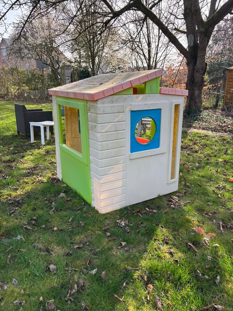 Speelhuis feber kinderen buitenspeelgoed, Kinderen en Baby's, Speelgoed | Buiten | Speelhuisjes, Gebruikt, Ophalen