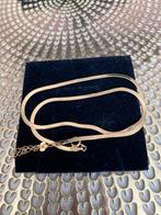 Collier en Or 18 carats maille miroir, Bijoux, Sacs & Beauté, Colliers, Enlèvement, Comme neuf, Or, Or