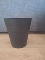 Poubelle sans couvercle - noire, Maison & Meubles, Enlèvement