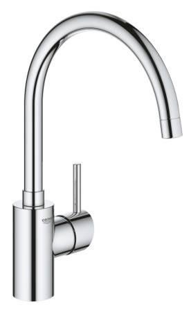Grohe Concetto Keukenmengkraan met Hoge Uitloop (NIEUW), Ophalen, Nieuw, Chroom, Kraan