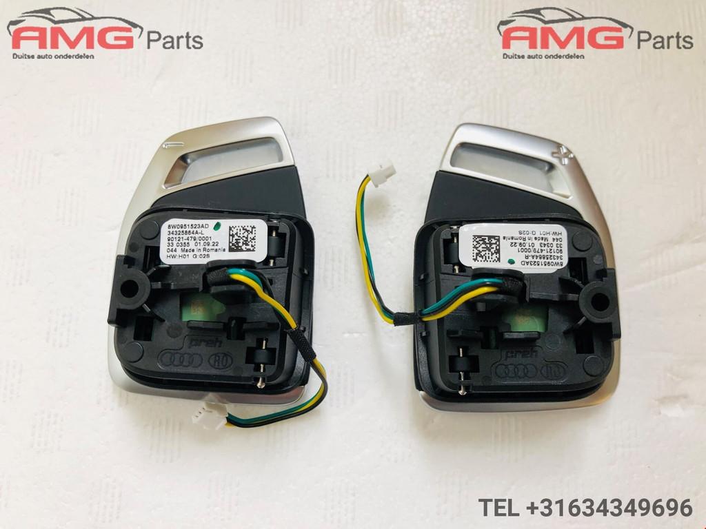 AUDI S Line Stuur Flippers S1 S3 RS3 S4 RS4 S5 RS5 RS Q3 Q4, Auto-onderdelen, Besturing, Audi, Gebruikt