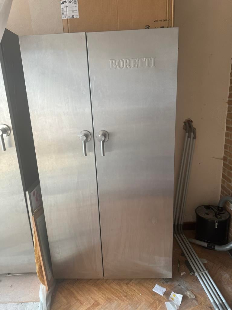 Dubbele koelkast/ diepvries van boretti, Elektronische apparatuur, Koelkasten en IJskasten, Ophalen, Zo goed als nieuw