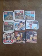 9 sous-verres à bière Lamot, Collections, Enlèvement ou Envoi