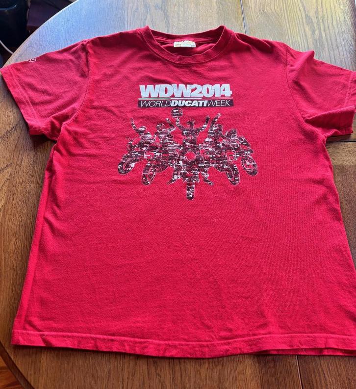 T-shit Ducati - Taille M, Vêtements | Hommes, T-shirts, Taille 48/50 (M), Rouge, Enlèvement ou Envoi